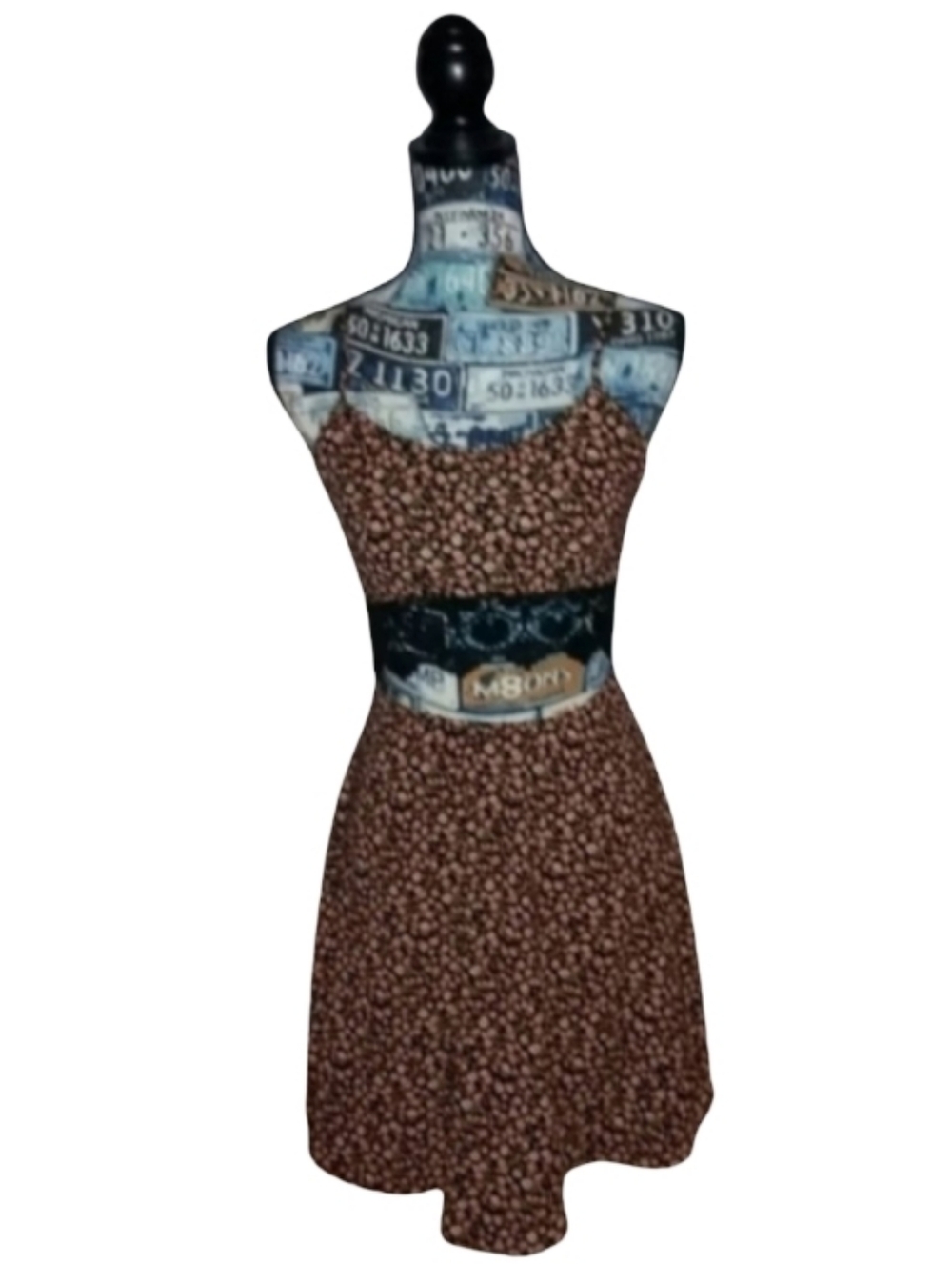 Tobi Floral Cut Out Mini Dress
